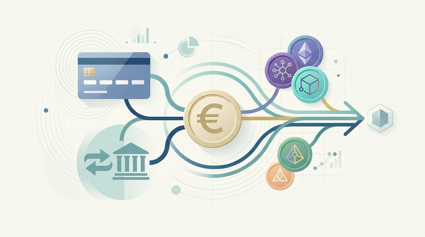 Neutrale Illustration zu Wild Fortune Einzahlungen in EUR per Karte, Bank und Kryptowährung